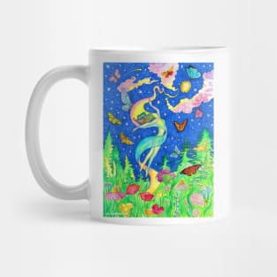 Butterfly Lady Mug